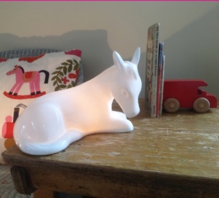 White Rabbit England pony lamp